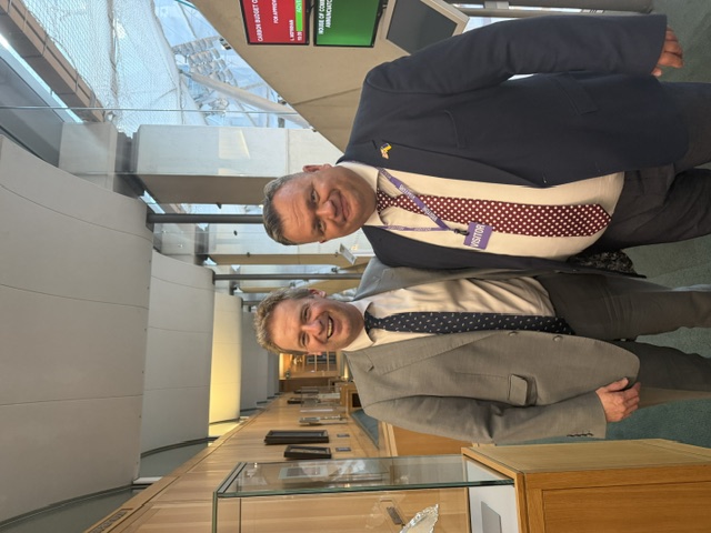 TRWA representative at a UK institutional event