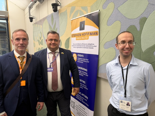 Alexandr Chernykh at a parliamentary meeting in the United Kingdom
